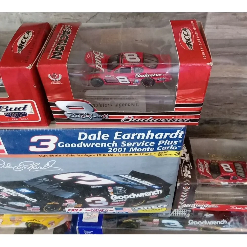 Dale Earnhardt Collection Lot Of 7 Diecast 1/24 1/64 Nutter Butter, Budweiser,